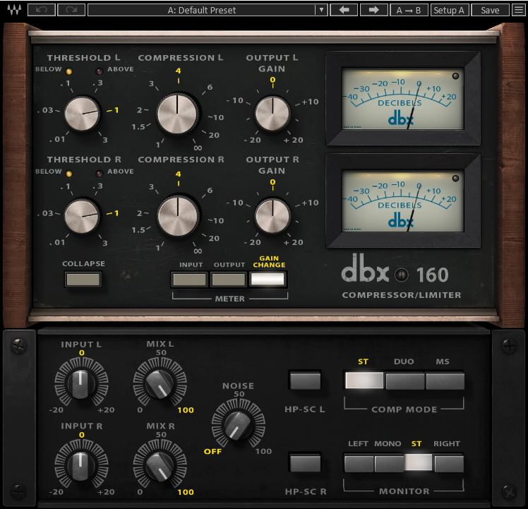 Waves dbx 160 Compressor