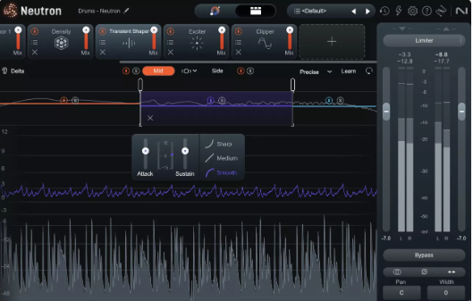iZotope Neutron Transient Shaper